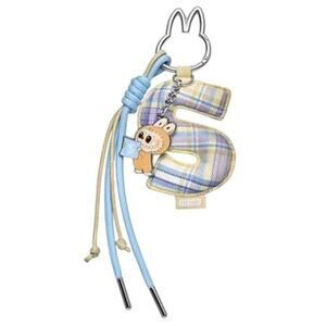 Pop Mart MONSTERS LABUBU Pin for Love Keychain Pendant, LETTER S Bag Charm, NEW